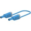 Electro PJP 2712-IEC-CD1-50BL Test lead Jack plug Blue 50 cm