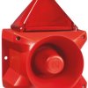 Zestaw sygnalizatorów akustycznych i lamp sygnalizacyjnych 230 V AC Czerwony AC Montaż na podstawie 110dB