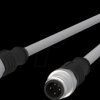 142MIA11010 Sensor cables, M12, 4-pin, plug > plug, 1 m