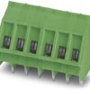 PCB terminal, 2 pole, pitch 5.08 mm, AWG 24-12, 24 A, screw connection, green, 1713723