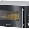 Mikrofalówka Severin MW 7773 800 W funkcja gorącego powietrza, funkcja grilla czarny, srebrny