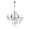 Żyrandol Do Salonu W Stylu Glamour Z Serii Cristallo 8Xe14 Lp-2940/8P Light...