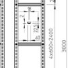 Drabina stacjonarna OBO Bettermann SLM 50 C40 9 FT 6010539, 3 m
