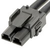 Molex 369240201 Obudowa złącza pin męskiego na kabel, piny: 2, 1 szt.