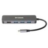 Koncentrator D-Link Dub-2333 5 W 1 Usb-C Z Hdmi/Zasilaniem