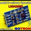 Moduł L3G4200D 3-osiowy żyroskop