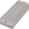 AO000018, reflektor, 8,3x122x50mm, otwór na śrubę, 2xØ4,5mm, PMMA+PMMA, polaryzacja