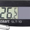 Termometr tablicowy, panelowy VOLTCRAFT SLT-10, -50 +80 °C, Dokładność: ±1 °C, zasilany solarnie