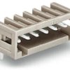 Pin header, 3 pole, pitch 2.5 mm, angled, light gray, 733-363