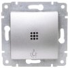 VENA Przycisk /światło/ z podświetleniem aluminium 524013