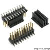 127193MA Connector 2 x 10 Pin Gold SMD SUYIN