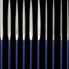 M53 Assortment of files, diamond needle files, 140 mm, 10 pieces
