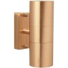 Nordlux 21279930 Tin Outdoor Wall Light GU10 Copper Double Up/Down Light