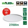 Plafoniera LED AZPO LED 22WCCT-O-W IP54 okrągły 2700lm 3000/4000/6000K barwa neutralna/ciepła/zimna biały 31516