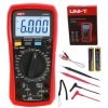 Miernik uniwersalny samochodowy z pomiarem RPM multimetr cyfrowy z wyświetlaczem LCD UNI-T UT107