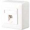 Metz Connect 1307370002-I Network outlet Surface-mount CAT 6 1 port Pure white