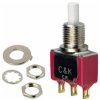 C & K Switches 8121SHZGE Pushbuttons 8020 Series Przycisk 28 V/DC 1 x wł/(wł) 1 szt. towar pakowany luzem