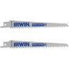 Irwin IW1016301 Sabre Saw Blade Wood/PVC Cutting 152mm Pack of 2
