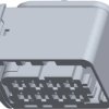 TE Connectivity 1-1670894-1 Obudowa złącza pin żeńskiego na kabel HDSCS, MCP, automotive, piny: 8, 1 szt.