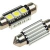 Żarówka samochodowa LED rurkowa 36mm, 3xSMD5050 biała, CANBUS