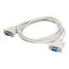 Kabel RS-232 Akyga AK-CO-04 D-Sub (f) / D-Sub (f) ver. 9 pin nieskrosowany 2m