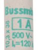 Bezpiecznik 1A 10 x 38mm 500V ac Eaton