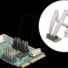 95276 Mini PCIe I/O PCIe full size 2 x Seriell RS-232