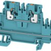 Multi level terminal block, push-in connection, 0.5-2.5 mm², 24 A, 8 kV, orange, 1547620000