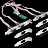 95269 4 port RS232, serial, M.2 card, standard and low profile