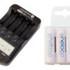 ładowarka everActive NC-1000 PLUS + 4 x R6/AA Panasonic Eneloop 2000 (box)