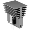 Fischer Elektronik 10134610 SK 641/84SA Fin Heat Sink 5.9 K/W 84x40x56 mm