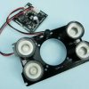 MODUŁ OŚW.IR 4-DIODY 12V 55x93mm 25mb
