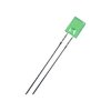 2x5x7 mm Rectangular LED - Green - 10 pcs