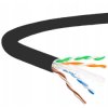 Kabel zewnętrzny żelowany UTPw kat.6 U/UTP 4x2x0,57 SecNet /500m/