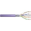 Kabel teleinformatyczny F/UTP kat.6 4x2xAWG23 LSOH drut fioletowy Dca DK-1624-VH-5 /500m/