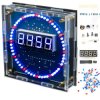 Zegar LED w obudowie zestaw do nauki lutowania DIY Instrukcja PL