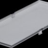 449-160-04 Front panels grey transparent