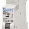 Wyłącznik nadprądowy MCB, Typ B, 1-biegunowy, 50A, 230V, Europa EUB150B, EUB