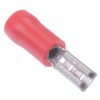 2.8mm Red Female Double Crimp Connector Terminal (Pack of 100)