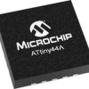 Mikrokontroler Microchip ATtiny44A VQFN 20-pinowy Montaż powierzchniowy AVR 4 kB 8bit CAN: 20MHz RAM:256 B Ethernet: