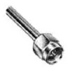 SSMA plug 50 Ω, RG-405, solder connection, straight, 1045369-1