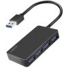LogiLink UA0396 USB 3.1 hub 1st Gen Black 4-port splitter USB-A and USB-C