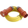 AS Schwabe 60723 Cable Extension 20m H07RN-F Rubber Black 230V 16A IP44