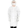 Antistat 600-5004E Anti-Static Disposable Lab Coat XL White Protective Clothing
