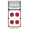 Rozdzielnica 4x5x16A INA=32A IP54 SB-109205-S0010-54
