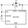 Enhanced low IQ ideal diode controller