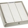 Vent-Axia Kratka wentylacyjna, T, Biały, Stal powlekana proszkowo Równoległy 150 mm 150 mm 15 mm