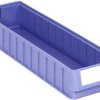 BITO Lagertechnik 525013 Skrzynka do regałów nadaje się na żywność (D x S x W) 600 x 156 x 90 mm niebieski 12 szt.