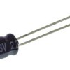Kondensator 22μF 63V dc Radialny, Otwór przelotowy Panasonic roztaw: 2mm 5 (Dia.) x 11mm