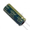 2200uF 6,3V kond. ele. komputerowy 10x20mm;105°